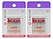 Singer 10-Pack Regular Point Machine Needles Assorted, 4 Size 80/11, 4 Size 90/14 and 2 Size 100/16 (2)