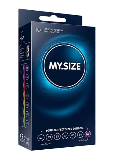 My.Size Kondome Größe 7, 69 mm, Standardpackung (10 Stück)