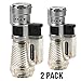 Vertigo by Lotus Cyclone Triple Torch Cigar Lighter Clear 2 Pack