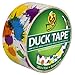 Duck Brand 280424 Printed Duct Tape, Paint Splatter, 1.88 Inches x 10 Yards, Single Roll