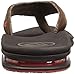 Reef Women's Fanning Lux Sandal, Brown, 8 M US