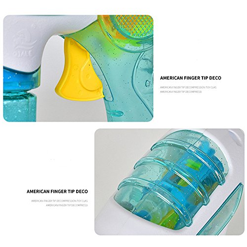image for Starpromise Flashing Lights Children's Bubble Summer Swimming Machine 