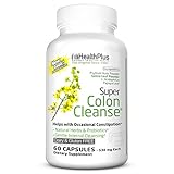 Health Plus Super Colon Cleanse: 10-Day Cleanse -Detox |  More than 1 Cleanse, 60 Count (Pack of 1)