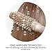 BANGMENG Round Barrel Anti-Static Hair Brush | Nano Thermal Ceramic Ionic Tech | Protect Hair, Enhance Texture, For Curling & Drying (1 inch)