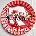 12PC X ROBLOX CUPS DESSERT PLATES CAKE PAPER PLATES FOR BIRTHDAY