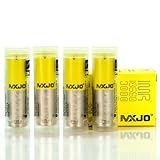 4x MXJO IMR 18650 3000MAH 35A 3.7V FT rechargeable batteries each battery in PVC CASE | authentic original flat top high drain ( V Force )