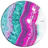 Multi-Function Mounts and Stands,Dmcyber Expanding Stand Grip Pop Mount Socket for Smartphones ,iPhone and Tablets (Pink Geode)