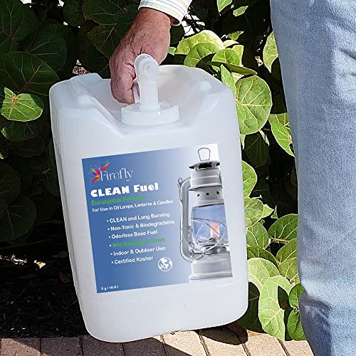 FIREFLY Kosher Eucalyptus Scented Clean Fuel Bulk Lamp Oil Bulk 5