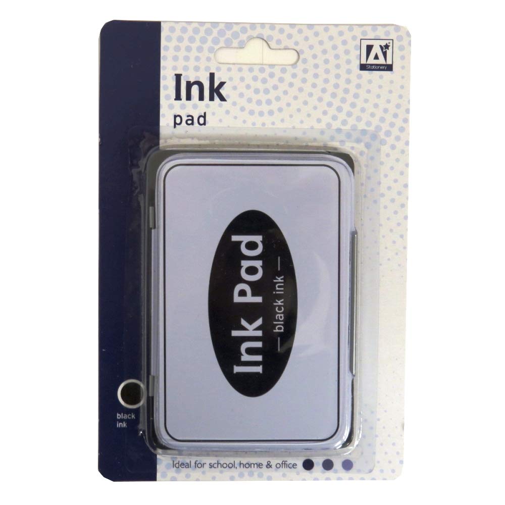 Anker Stationery Black Ink Stamp Pad