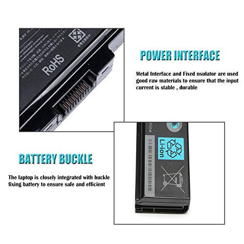 PA3817U-1BRS Battery for Toshiba Satellite L755 L755D L775 L775D L745 L750 C655 C675 L645 L645D L655 L655D L675 L675D Laptop M645 P745 P755 P755 P775 A655 - Thumbnail 5