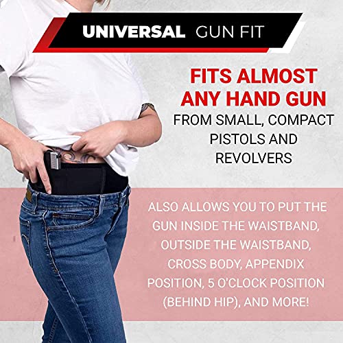 Tactical Belly Band Holster for Concealed Carry Pistol Hand Gun Holder
