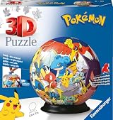 Ravensburger Pokemon 3D Jigsaw Puzzle Ball 72 Pieces 13cm No Glue view 2