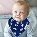 10-Pack Practical Baby Bandana Bibs for Drooling and Teething Cotton Baby Shower Gift Idea Set for her Holiday Christmas Gift Idea