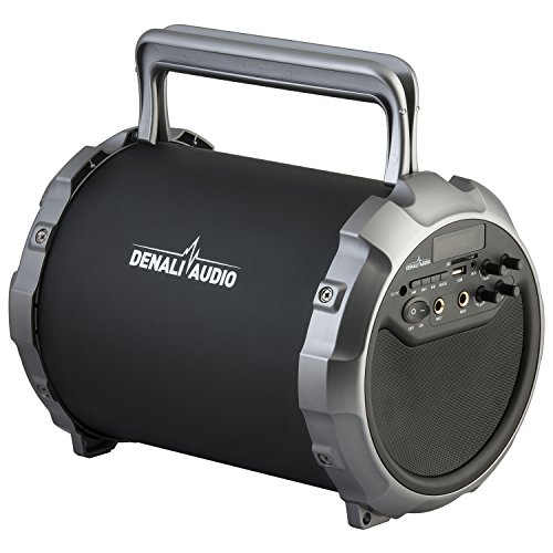 Denali Audio Sound Cannon Portable Wireless Bluetooth Speaker with Subwoofer