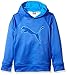 PUMA Big Boys' Pullover Hoodie, Royal Blue, Large (14/16)