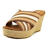 Coach Florentine Women US 9 Tan Wedge Sandal