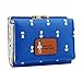 Damara Female Faux Leather Card Holder Mini Wallet Clutch,Dark Blue