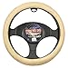 GripGrab Stress Relieving Memory Foam Steering Wheel Cover - Cream Beige