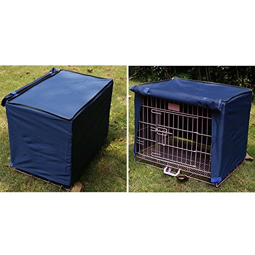 Waterproof Dustproof Pet Dog Crate Cage Cover Outdoor