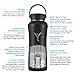 DYLN Hydrogen Water Bottle | Create Hydrating Alkaline Hydrogen-Rich Water Up to 9 pH | Vacuum Insulated Stainless Steel Water Bottle | Keeps Water Cold for 24 Hours | 32 oz, Black