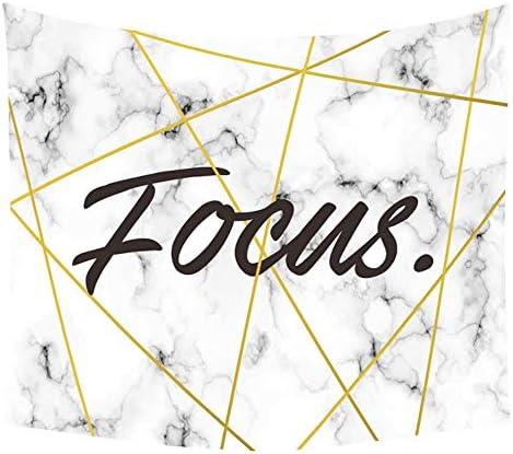 Wall Tapestry Marble Grain Ceramic Effect Gold Geometric Triangle Focus Spring Summer Home Decor Tapestry Wall Hanging Decoration Living Room Bedroom Dorm Micro Fiber Peach Superior Durable Material