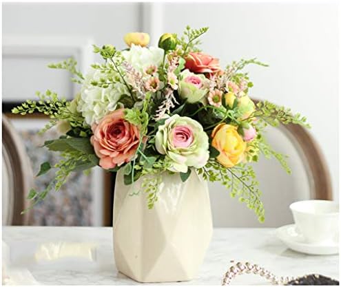 シミュレーションの花装飾セットフェイクフラワーデコレーション表示テーブルのフラワーアレンジメント造花祭ギフト