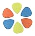 BoloPick Felt Picks for Ukulele 6 Pack (Fully Bright)