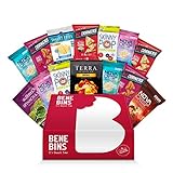 Vegan Snacks Healthy Gift Box Premium Care Package School Lunch for kids Bundle 15 ct
