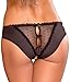 Rene Rofe Women's Crotchless Frills Panty