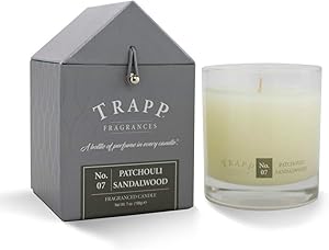 Trapp Signature Home Collection No. 7 Patchouli Sandalwood Poured Scented Candle, 7 Ounce