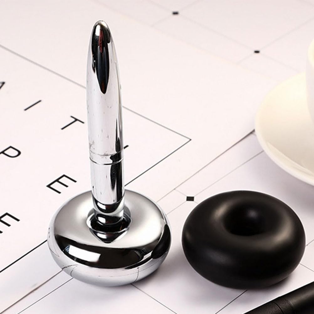 DOITOOL 2 Stück Magnetische Metall Kugelschreiber Schwebende Schreibstifte für Büro Elegante Ballpoint Pens für Männer für Unterschriften und Bürobedarf 8