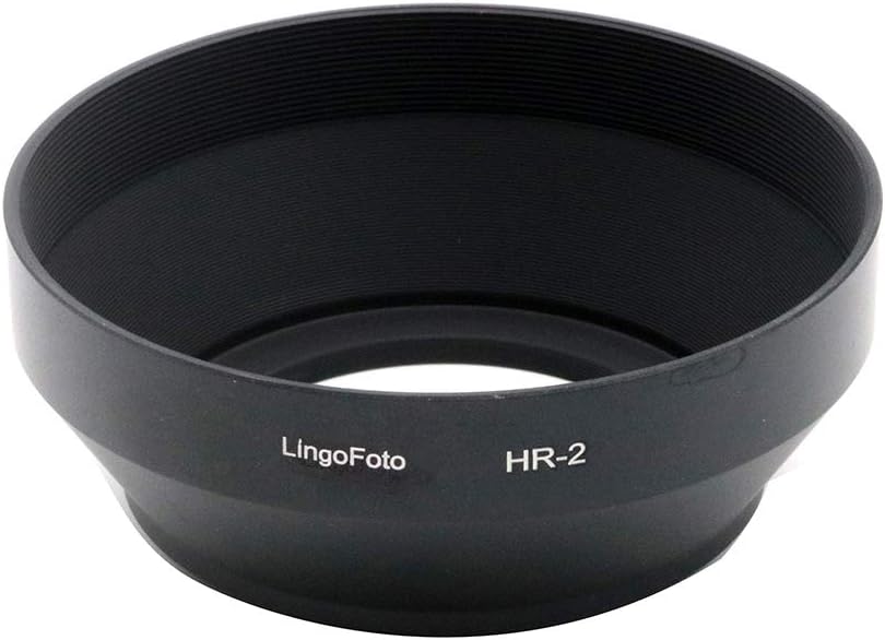 LingoFoto HR2 Metal Lens Hood for Nikon 50mm f/1.4D f/1.8D f/1.2 Lens