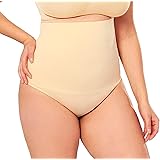 Shapermint High Waist Shapewear Thong, Shapewear for Women, Tummy Control and Compression Thong