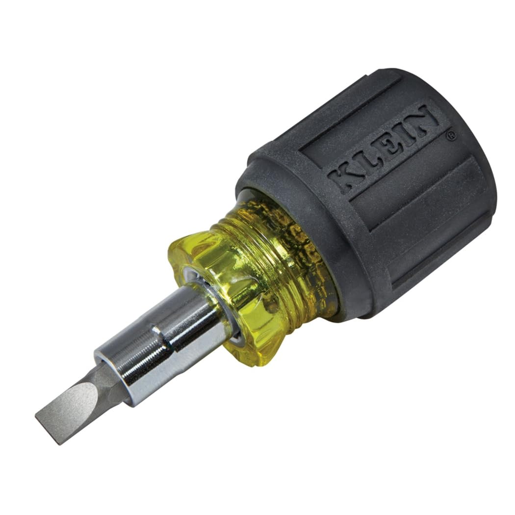Klein Tools 80045 Screwdriver and Nut Driver Tool Kit, Includes Magnetic 11 in 1, Multi-Bit Stubby and Electronics Screwdrivers, 3-Piece