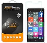 Supershieldz Nokia Lumia 830 Tempered Glass Screen Protector, Ballistics Glass 0.3mm 9H Hardness Featuring Anti-Scratch, Anti-Fingerprint, Bubble Free -Crystal Clear - Retail Packaging