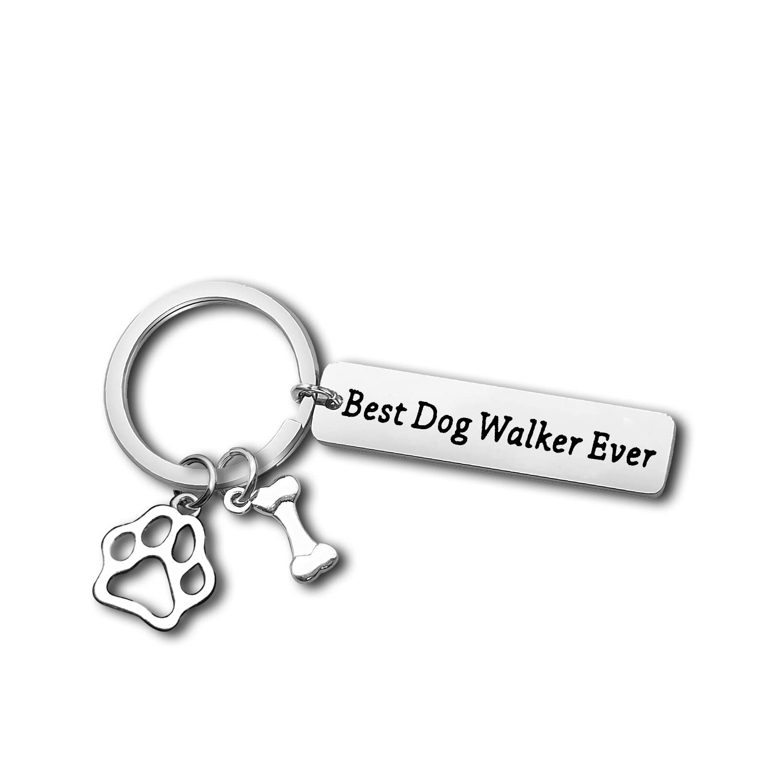 Dabihu Gifts for Dog Walker Appreciation Gift for Dog Sitter Pet Lover Gift Keyring Pet Owners Gifts Thank You Keychain for Caretaker Keyring Christmas Birthday Present