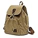Canvas Backpack,Charminer Casual Vintage Backpack Unisex Rucksack Satchel Bookbag, Mountaineering Bag Khaki