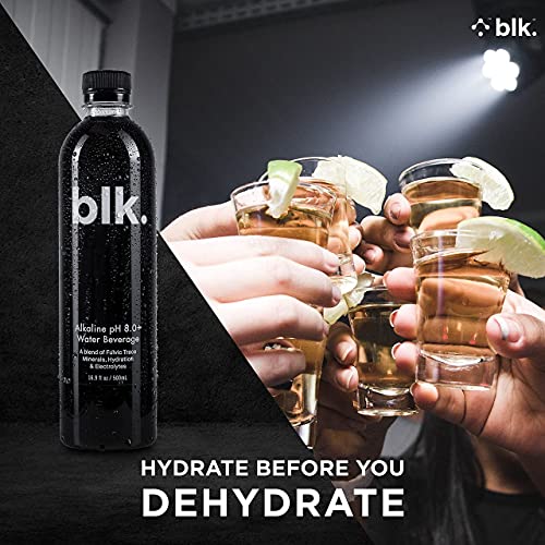 blk. Natural Mineral Alkaline Water, Bioavailable Fulvic & Humic Acid