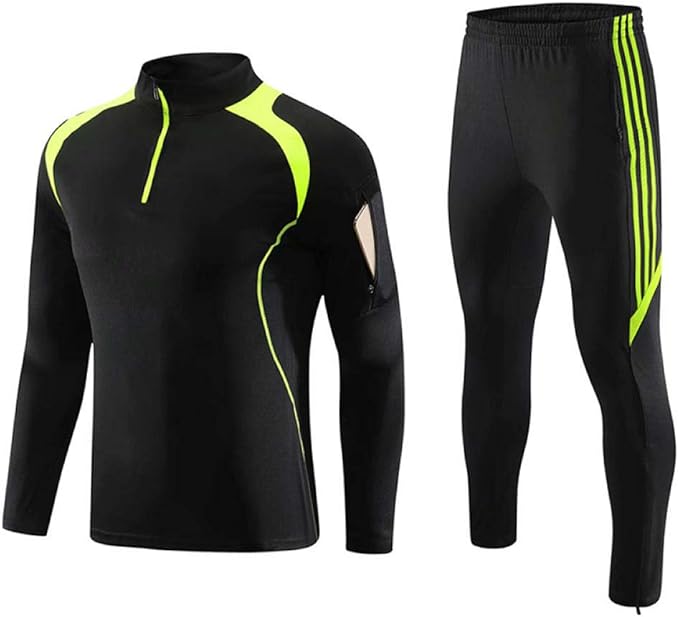 Men's Tracksuit Football Jacket Gift Season's match kits, Men's fitness sports running, long
