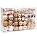 72-Piece Shatterproof Handcrafted Christmas Ornaments by Best Choice Products