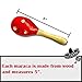 Dazzling Toys Maracas for Kids -6 Fiesta Party Decoration Maracas –Mini Wooden Maracas Baby Toy -Mexican Party Decorations -Toy Maracas Party Favors - Musical Instrument –Music Toys for Toddlers