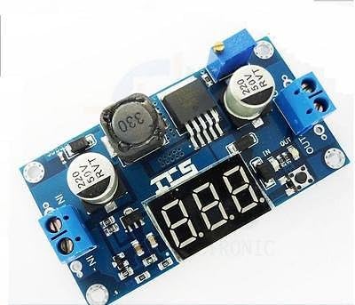 DC-DC 4.5-32V to 5-52V XL6009 Boost Step-up Module Power Supply LED Voltmeter