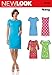 Simplicity Creative Patterns New Look 6176 Misses' Dress with Sleeve Variations, A (8-10-12-14-16-18)