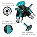 YEAHBEER Garden Hose Splitter,2 Way Hose Connector, with 3/4 Connector - Comfortable Rubberized Grip(3 Free Washers)