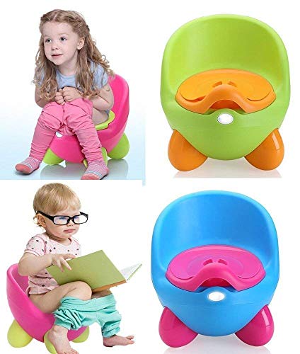 Nicedeal Children's Easy Cleaning Comfortable Baby Egg Training Toilet Seat/Potty Chair Baby Dolls Child Toddlers Comfortable Ergonomic Design/Non-Slip High/Small Children's/Adults Infants Kids Love - Thumbnail 2
