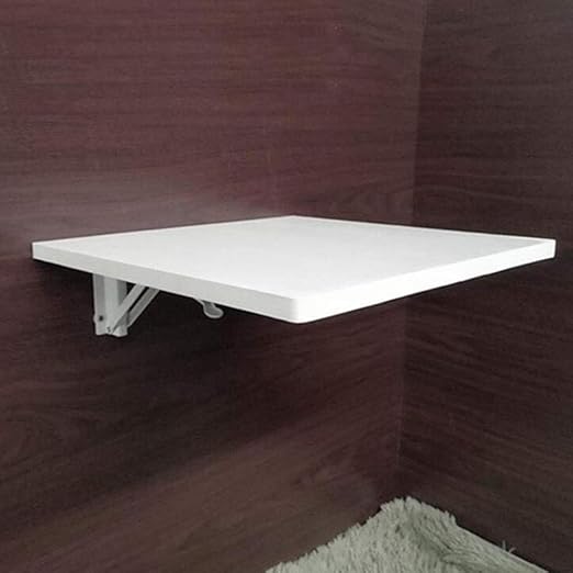 Amazon De Qulong Wand Holz Laptop Tisch Haus Klapptisch Buro Computer Schreibtisch 11