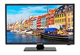 Sceptre E195BV-SR 19" Slim LED HDTV 720p with HDMI USB VGA Inputs, Fine Black (2017)