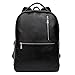 BOSTANTEN Leather Laptop Backpack Shoulder School Camping Travel Casual Bag Daypack for Men Black
