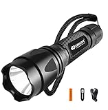 Kamisafe Tactical LED Flashlight, Waterproof, Handheld