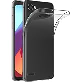 MaiJin Transparent Slim Fit TPU Case for LG Q6 / Q6 Plus / Q6 Mini (5.5 inch) - Shock-Absorbent, Lightweight